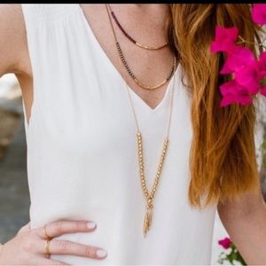 Gorjana 🎀Laguna adjustable necklace Rose Gold new in packaging